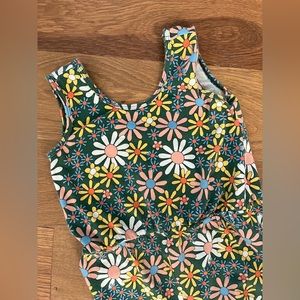 Alice Ames Retro Floral Romper size 6